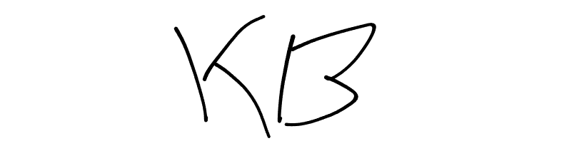 Kate's signature